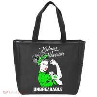 Kidney Warrior Unbreakable Kidney Awareness Gift Tote Bag thumb 0
