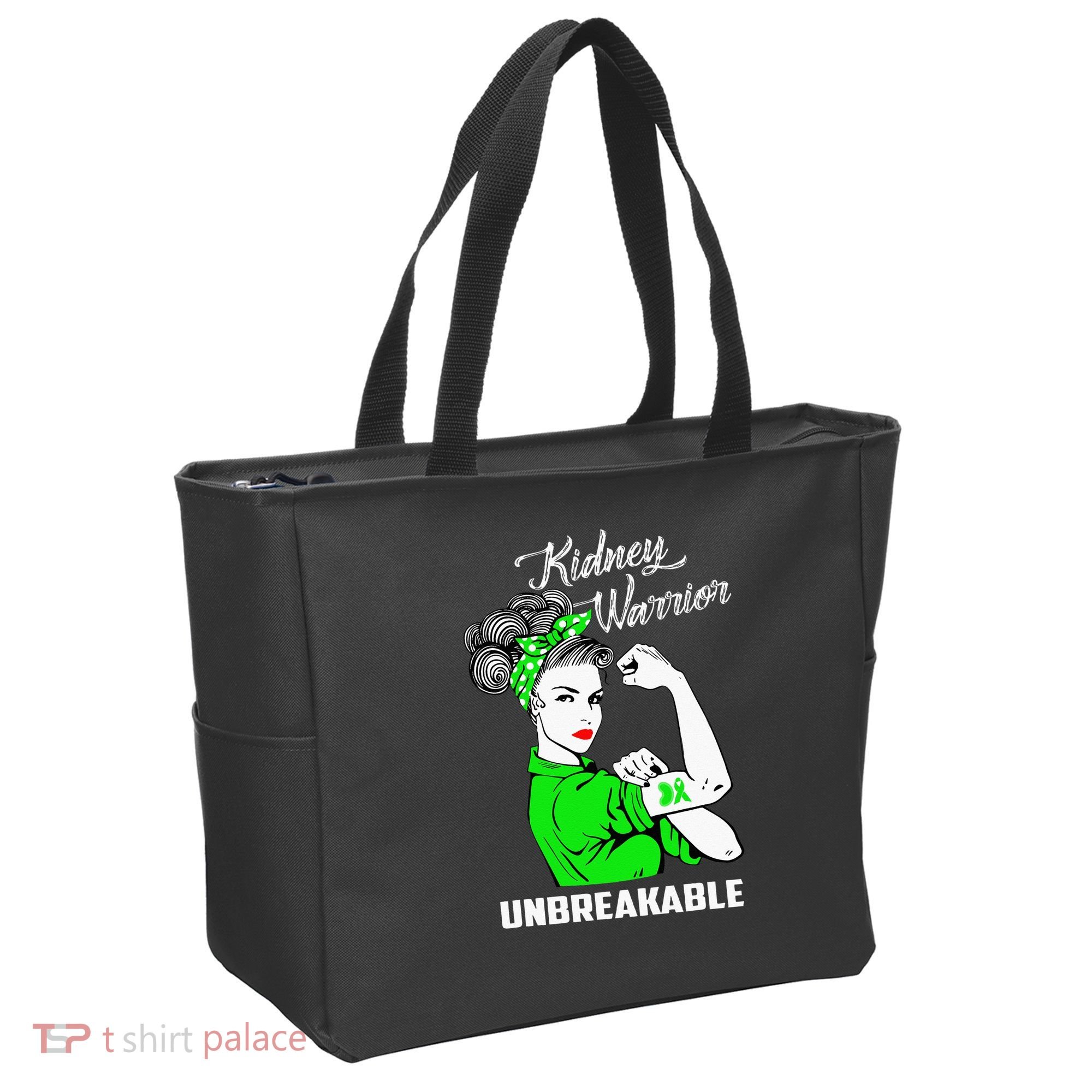 Kidney Warrior Unbreakable Kidney Awareness Gift Tote Bag