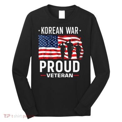 Korean War Veteran Long Sleeve Shirt