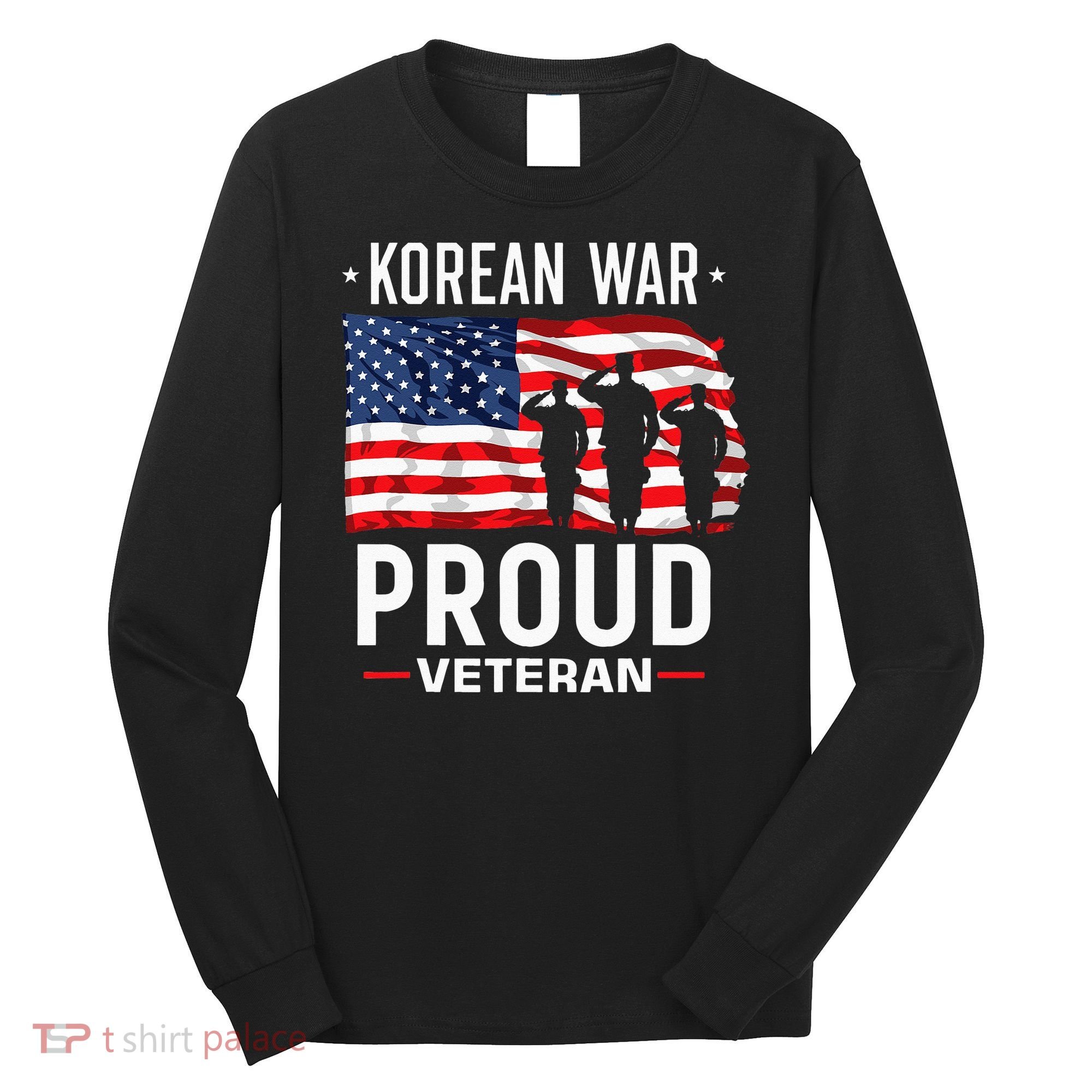 Korean War Veteran Long Sleeve Shirt