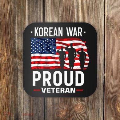 Korean War Veteran Coaster