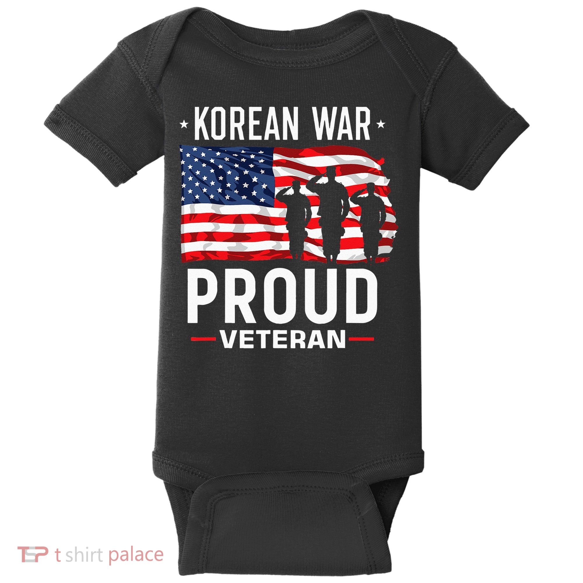 Korean War Veteran Baby Bodysuit