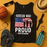 Korean War Veteran Tank Top thumb 4