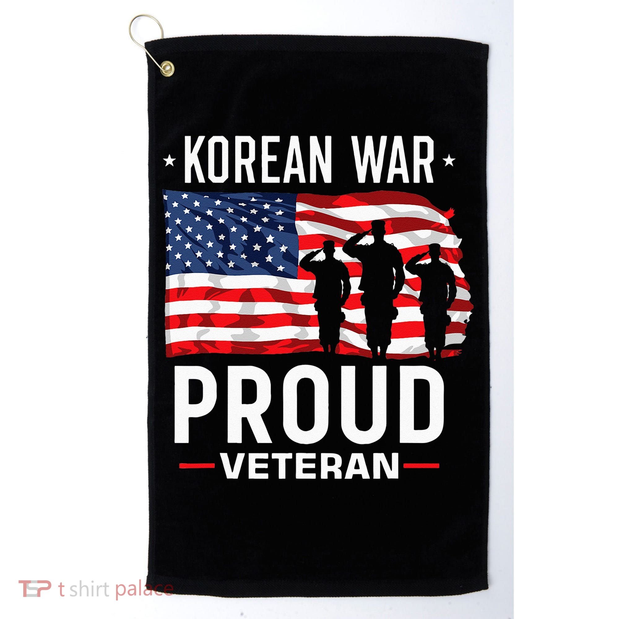 Korean War Veteran Golf Towel