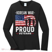 Korean War Veteran Women's Long Sleeve Shirt thumb 0