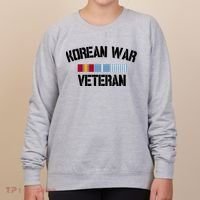 Korean War Veteran Pride Korea Service Ribbon Gift Women's Sweatshirt thumb 0