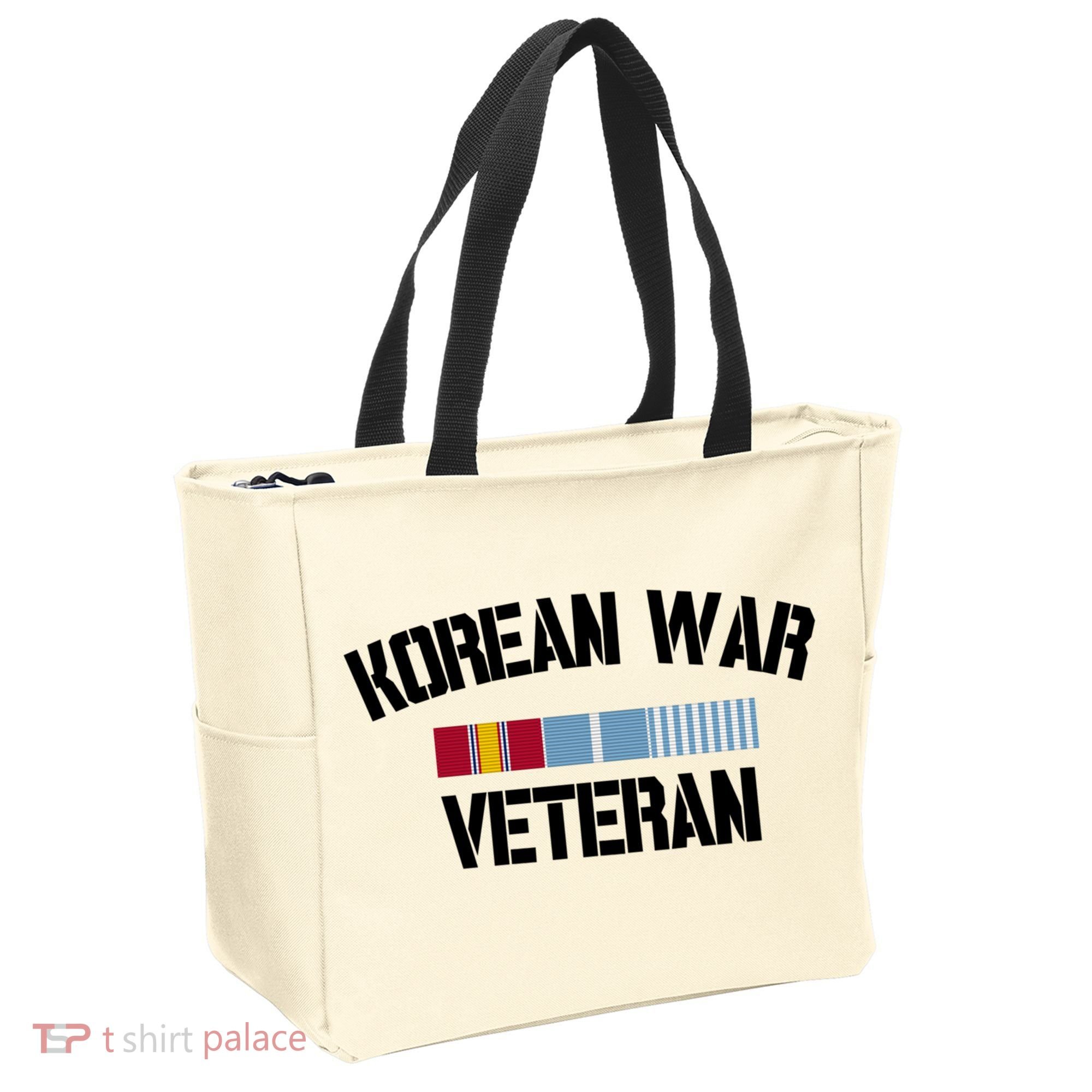 Korean War Veteran Pride Korea Service Ribbon Gift Tote Bag