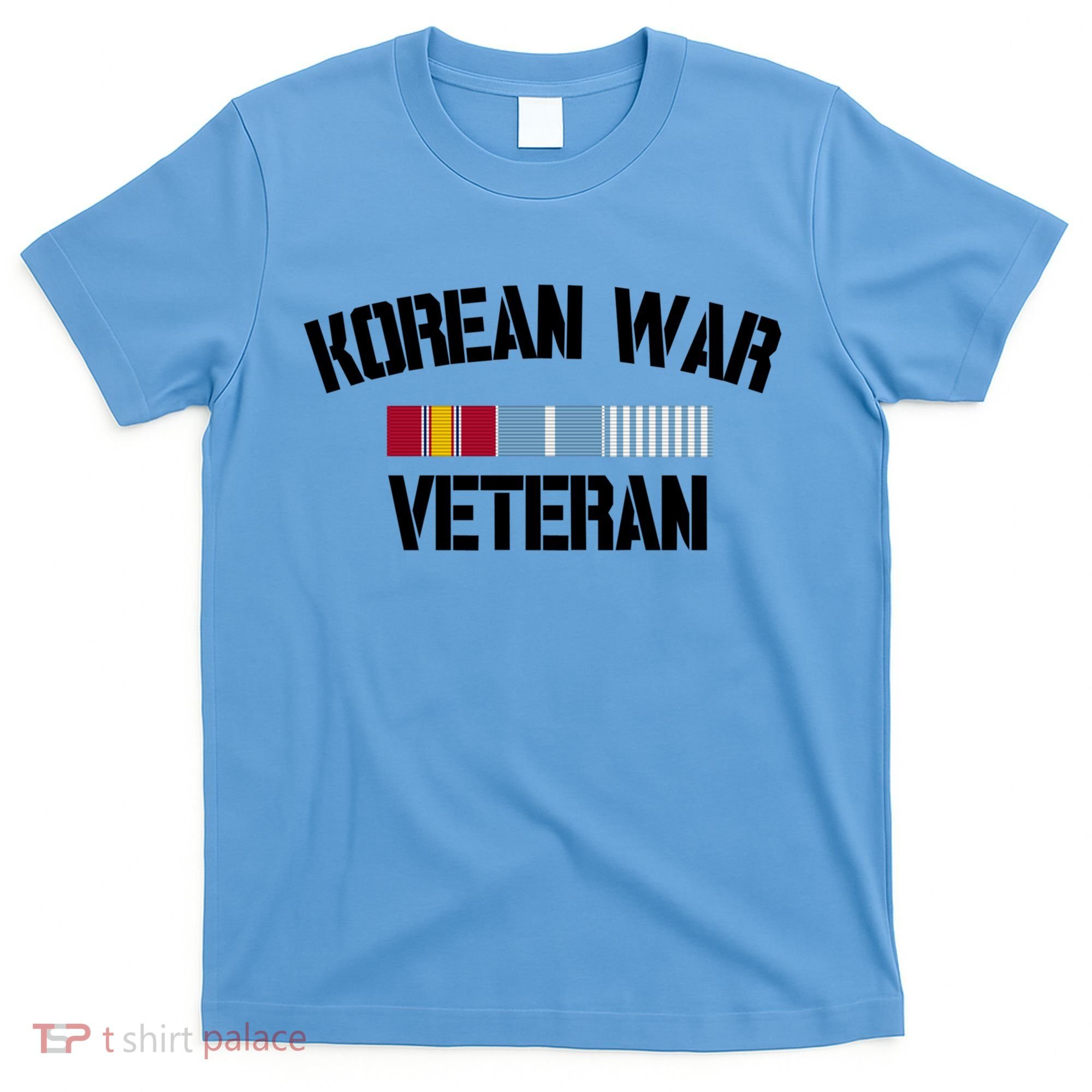 Korean War Veteran Pride Korea Service Ribbon Gift T-Shirt