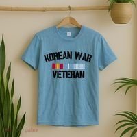 Korean War Veteran Pride Korea Service Ribbon Gift T-Shirt thumb 2