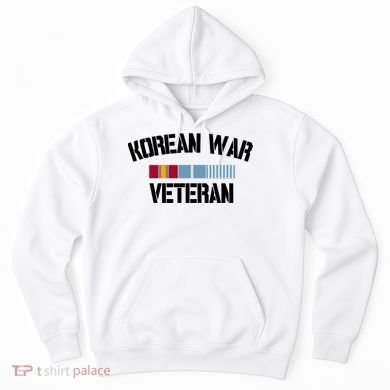 Korean War Veteran Pride Korea Service Ribbon Gift Hoodie