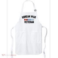 Korean War Veteran Pride Korea Service Ribbon Gift Apron thumb 0