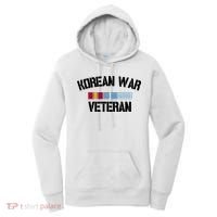 Korean War Veteran Pride Korea Service Ribbon Gift Women's Hoodie thumb 0