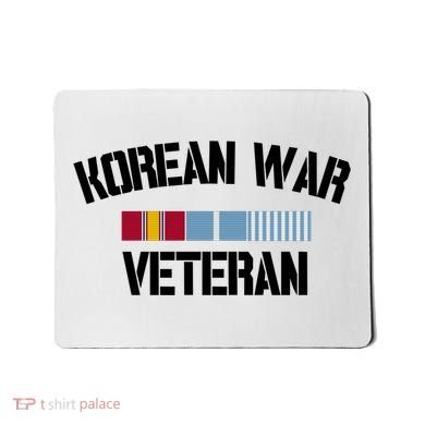 Korean War Veteran Pride Korea Service Ribbon Gift Mousepad