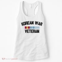 Korean War Veteran Pride Korea Service Ribbon Gift Women's Tank Top thumb 0