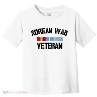 Korean War Veteran Pride Korea Service Ribbon Gift Toddler T-Shirt thumb 0