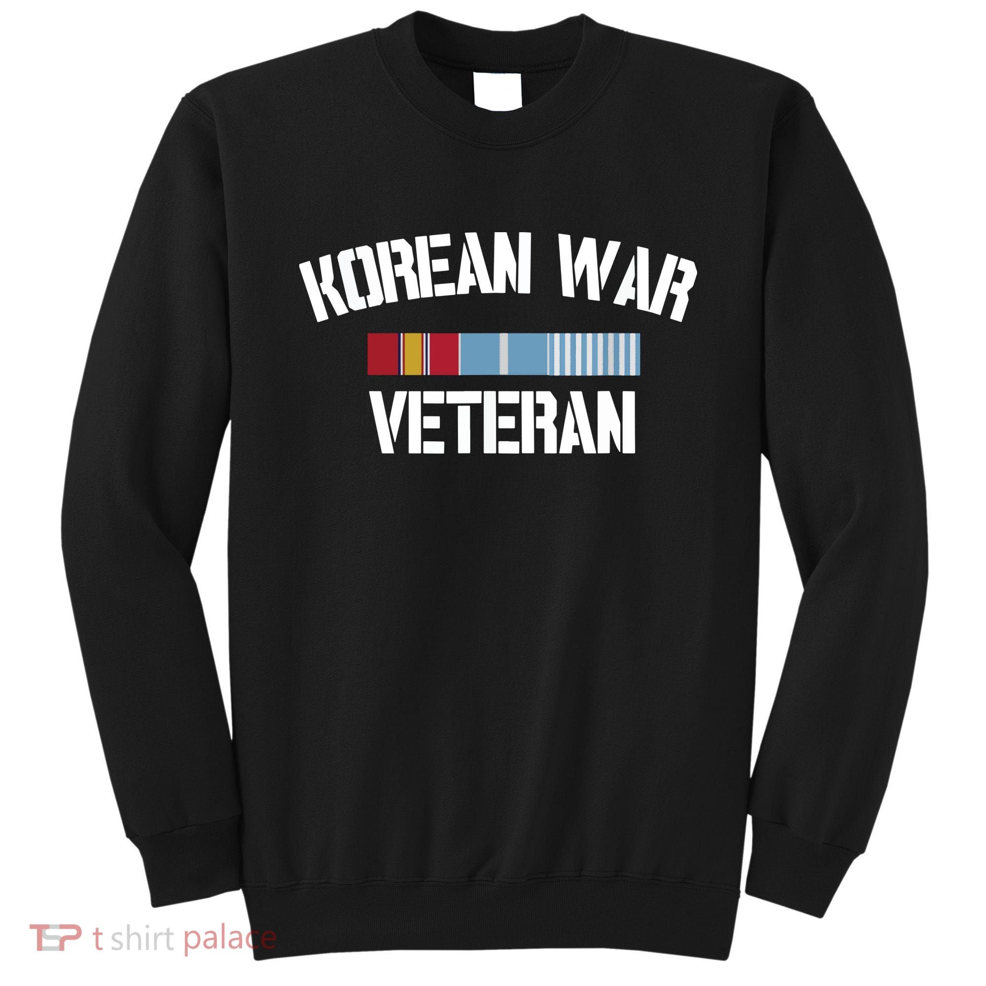 Korean War Veteran Pride Korea Service Ribbon Sweatshirt
