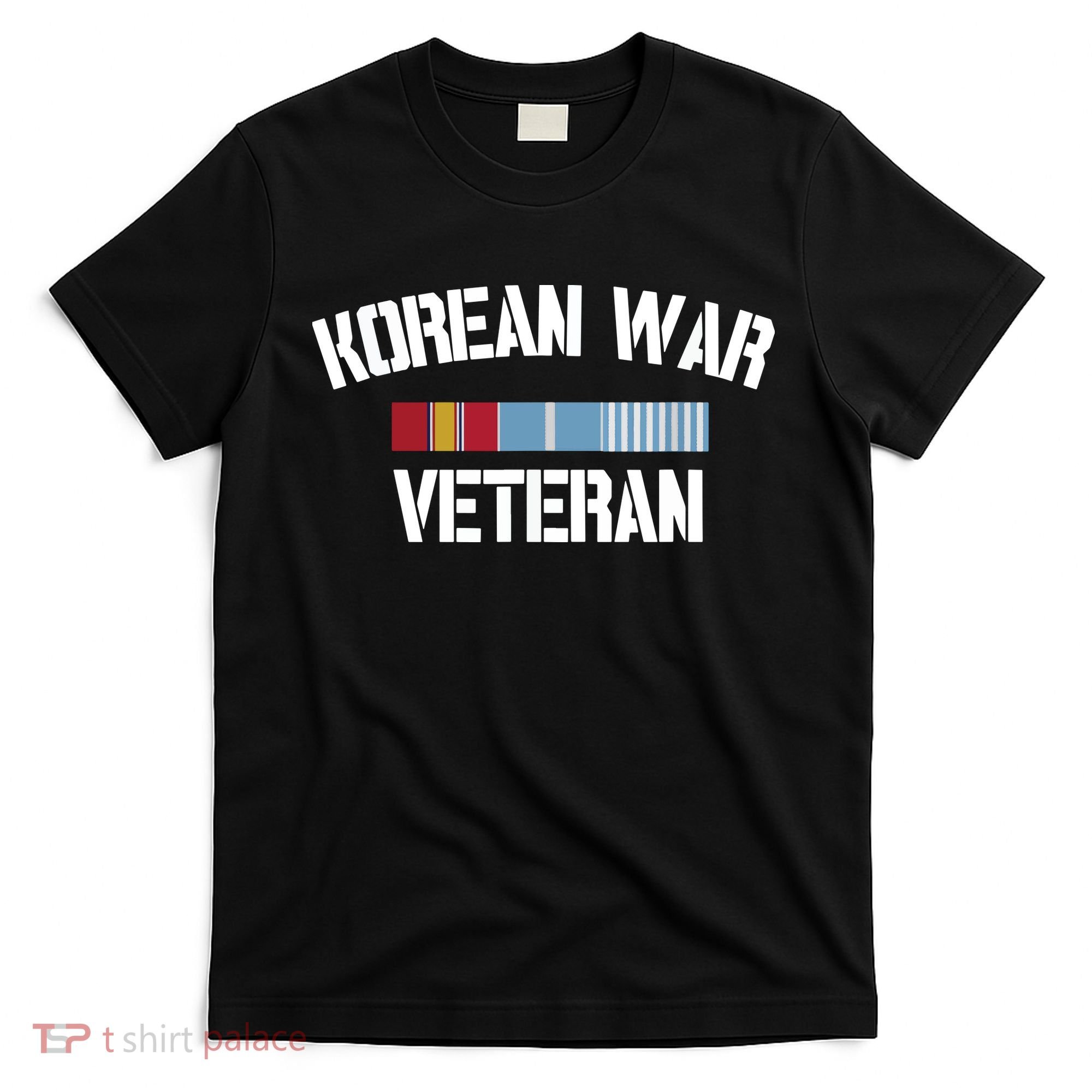 Korean War Veteran Pride Korea Service Ribbon T-Shirt