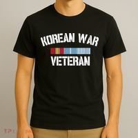 Korean War Veteran Pride Korea Service Ribbon T-Shirt thumb 3