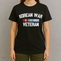 Korean War Veteran Pride Korea Service Ribbon T-Shirt thumb 4