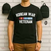 Korean War Veteran Pride Korea Service Ribbon T-Shirt thumb 6