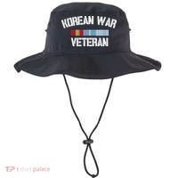 Korean War Veteran Pride Korea Service Ribbon Bucket Hat thumb 0