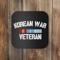 Korean War Veteran Pride Korea Service Ribbon Coaster thumb 0
