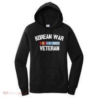 Korean War Veteran Pride Korea Service Ribbon Women's Hoodie thumb 0