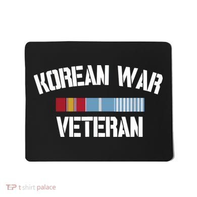Korean War Veteran Pride Korea Service Ribbon Mousepad