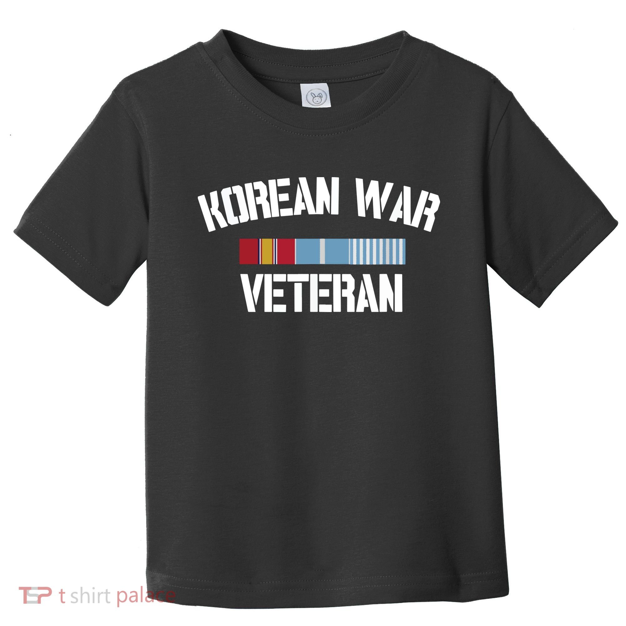 Korean War Veteran Pride Korea Service Ribbon Toddler T-Shirt