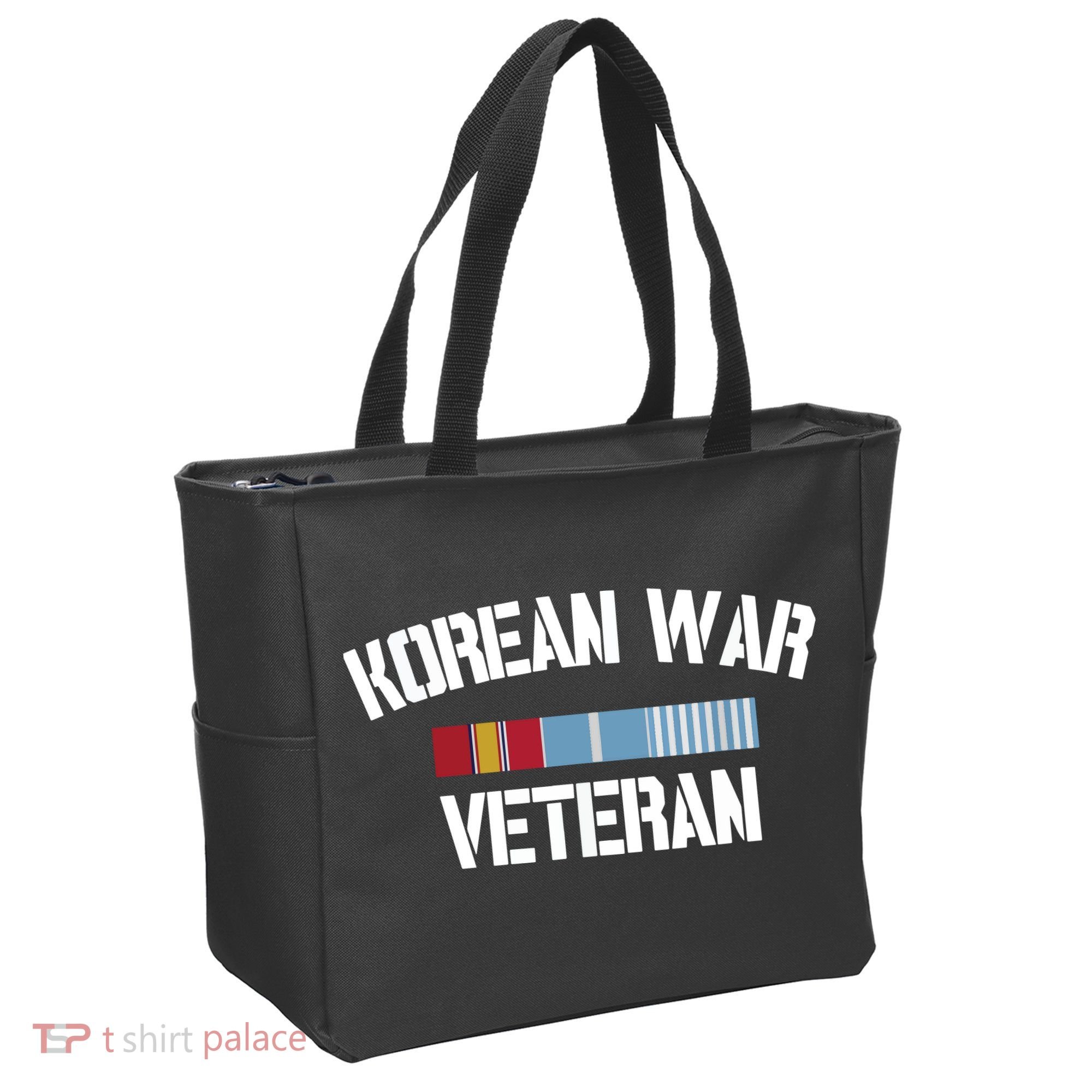 Korean War Veteran Pride Korea Service Ribbon Tote Bag