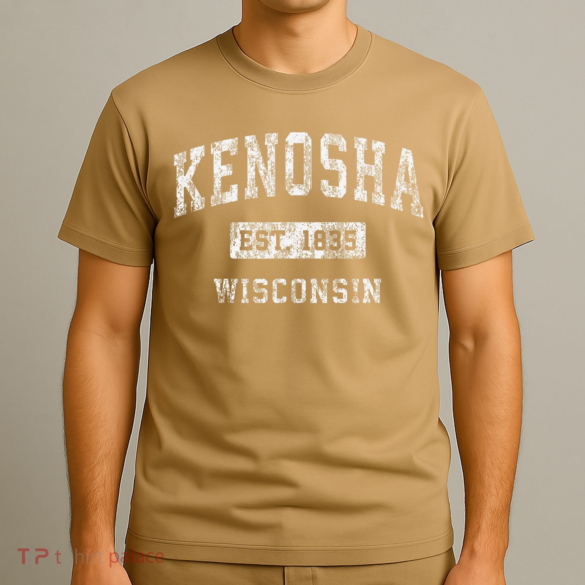 Kenosha Wisconsin Wi Vintage Established T-Shirt