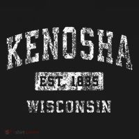 Kenosha Wisconsin Wi Vintage Established Sports T-Shirt thumb 7