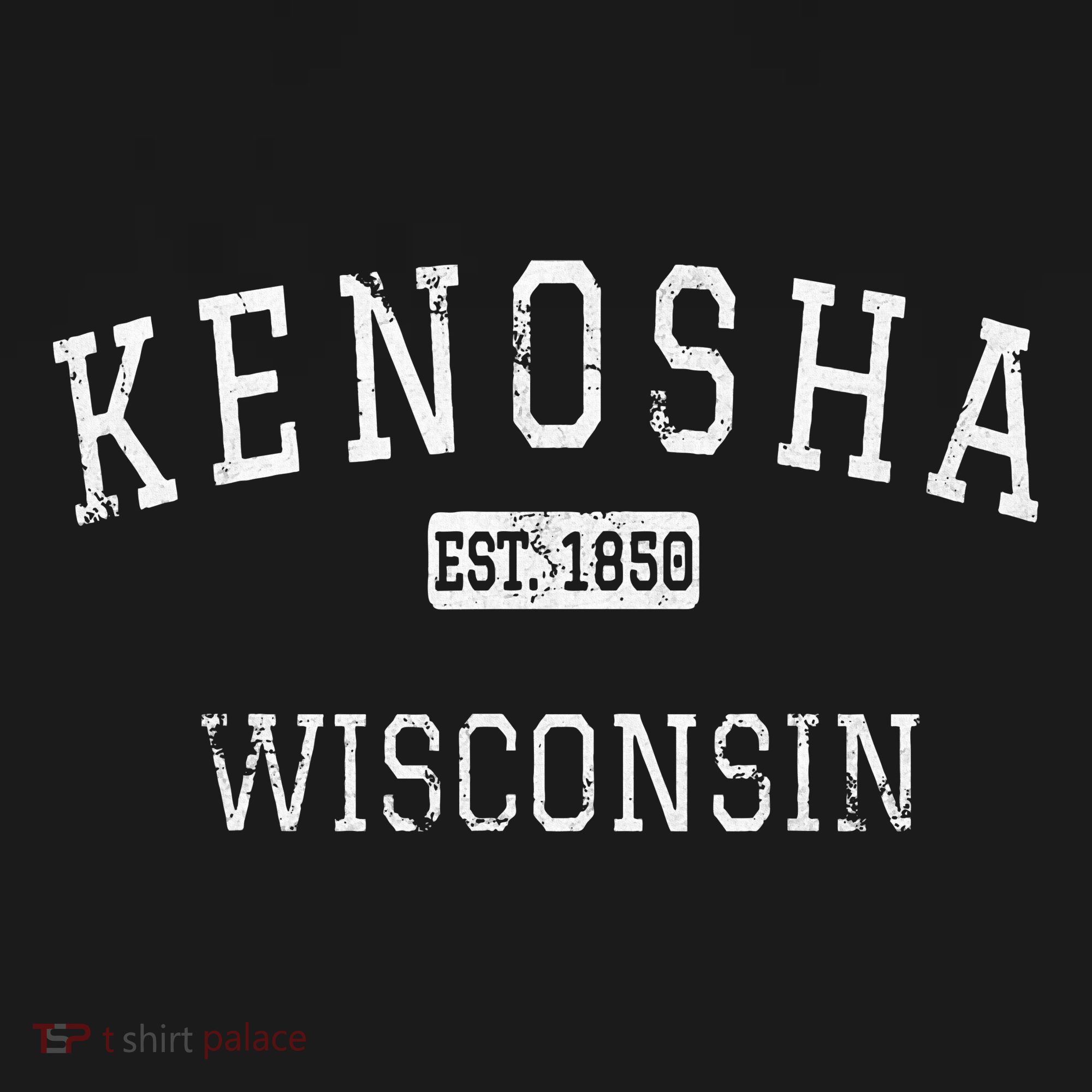 Kenosha Wisconsin Wi Vintage T-Shirt