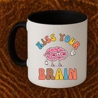 Kiss Your Brain Coffee Mug thumb 2