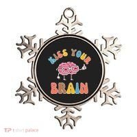 Kiss Your Brain Ornament thumb 0