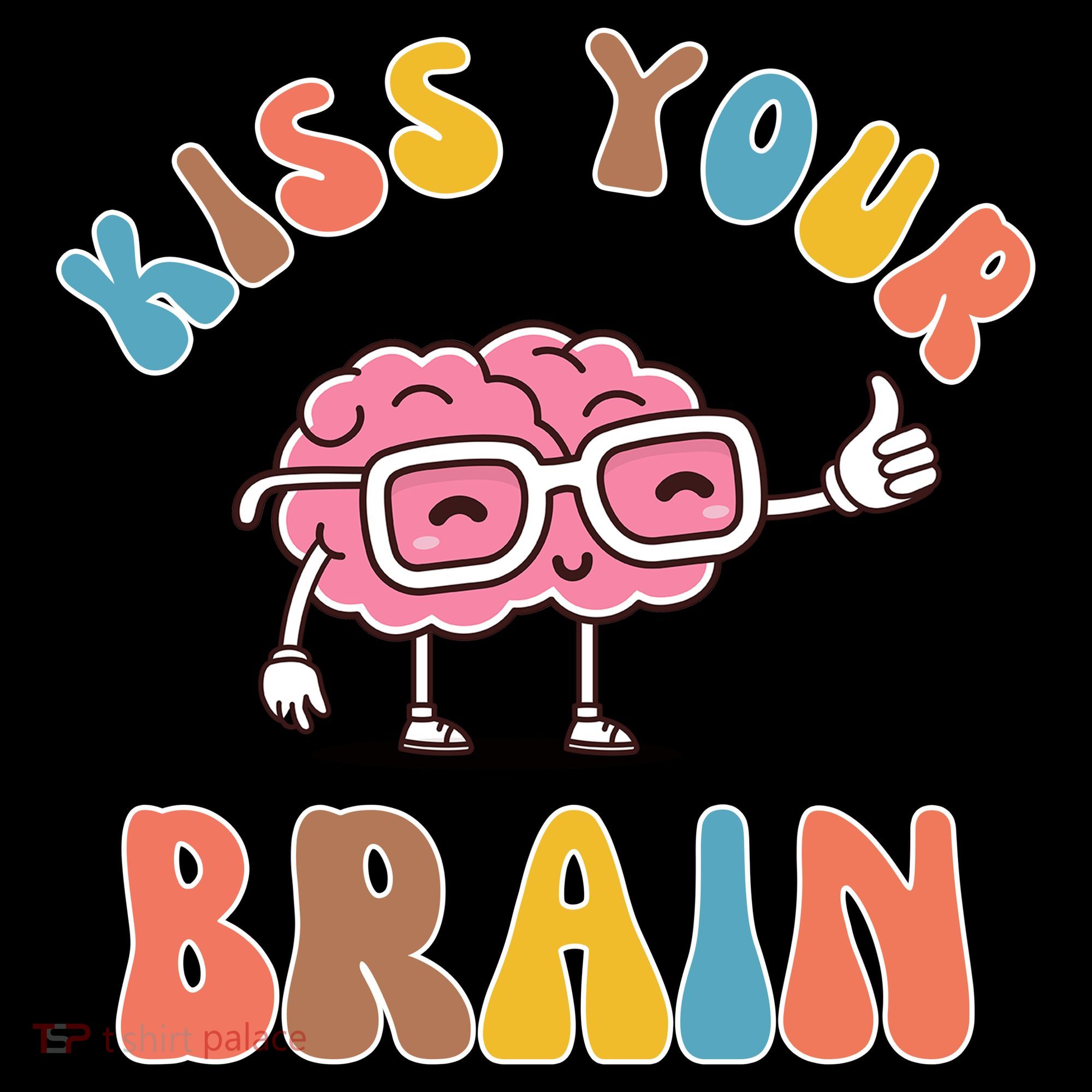 Kiss Your Brain Ornament