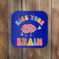 Kiss Your Brain Coaster thumb 0