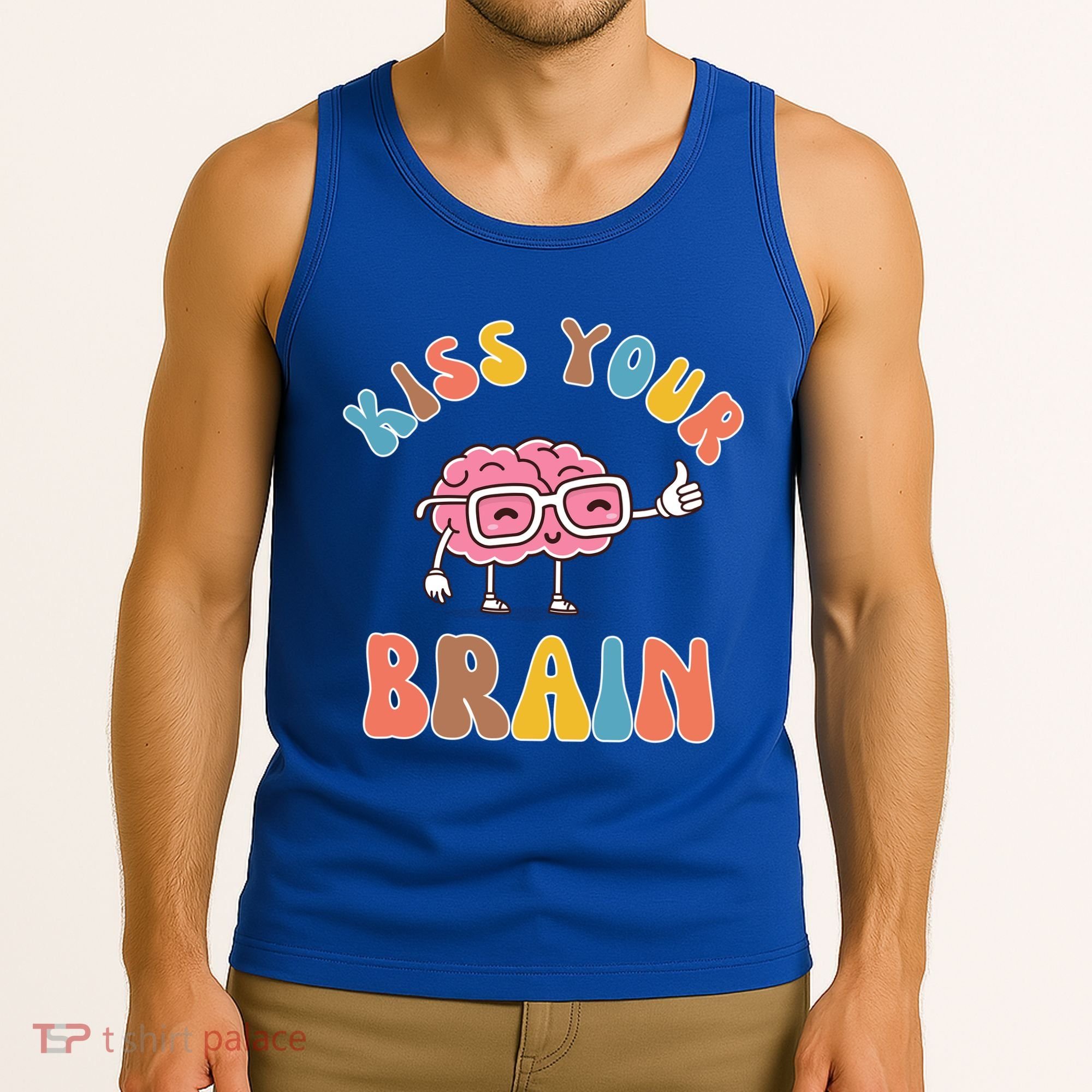 Kiss Your Brain Tank Top