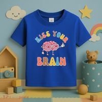 Kiss Your Brain Toddler T-Shirt thumb 3