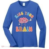 Kiss Your Brain Women's Long Sleeve Shirt thumb 0