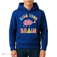 Kiss Your Brain Kids Hoodie thumb 4