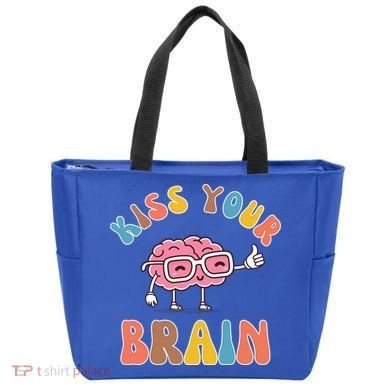 Kiss Your Brain Tote Bag