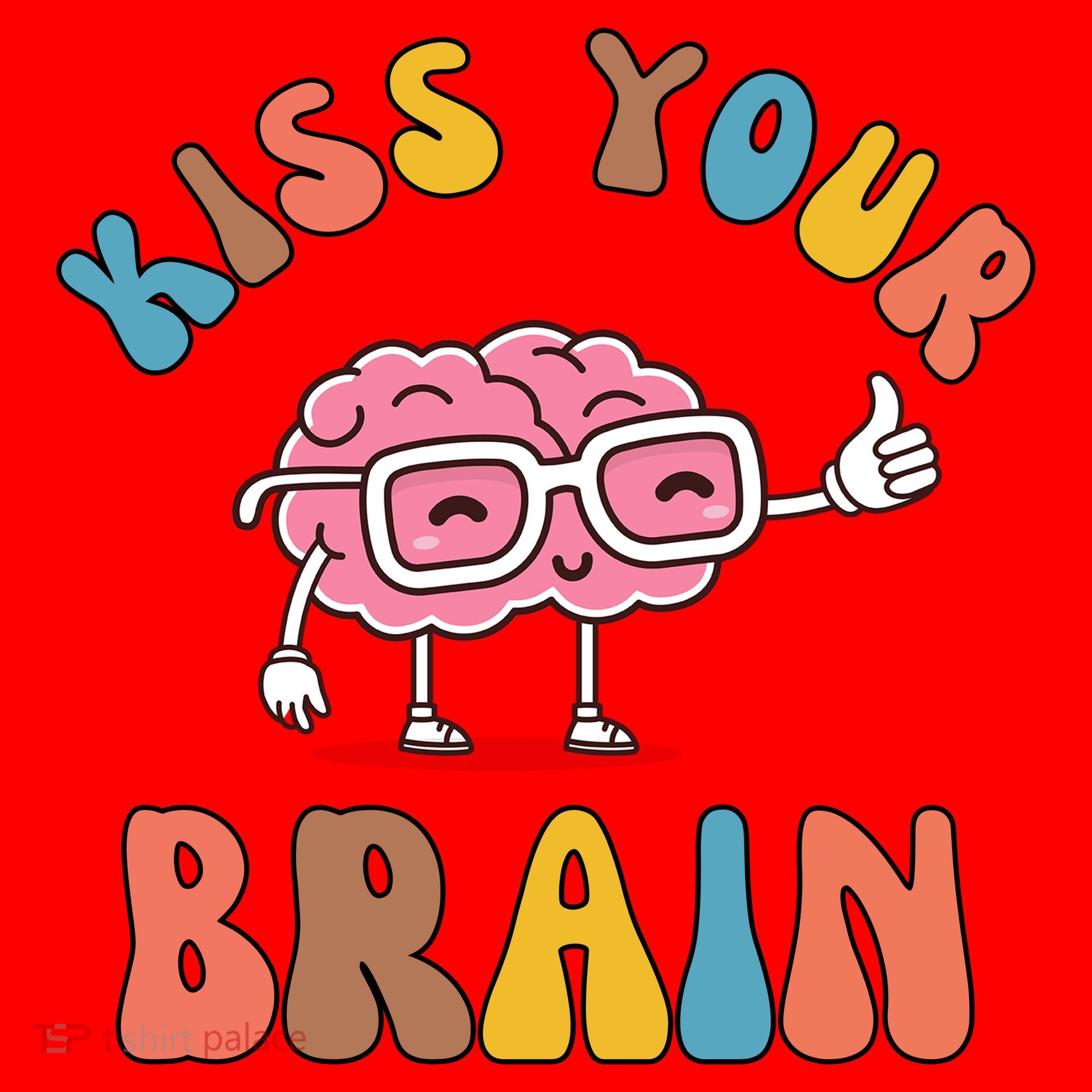 Kiss Your Brain Santa Hat