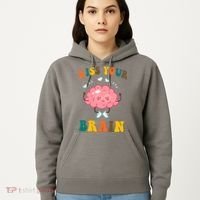 Kiss Your Brain Cute Funny Hoodie thumb 5