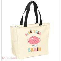 Kiss Your Brain Mental Health Brain Tote Bag thumb 2