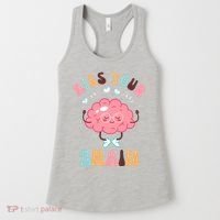 Kiss Your Brain Mental Health Brain Women's Tank Top thumb 0