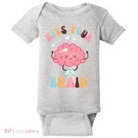 Kiss Your Brain Mental Health Brain Baby Bodysuit thumb 0