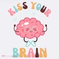 Kiss Your Brain Mental Health Brain Apron thumb 3