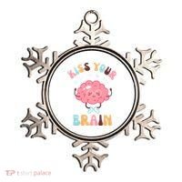 Kiss Your Brain Mental Health Brain Ornament thumb 0