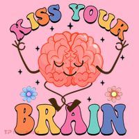 Kiss Your Brain Cute Teacher Appreciation Back To School Coaster thumb 2